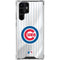 MLB Chicago Cubs Home Jersey Galaxy S22 Ultra Clear Case