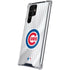 MLB Chicago Cubs Home Jersey Galaxy S22 Ultra Clear Case