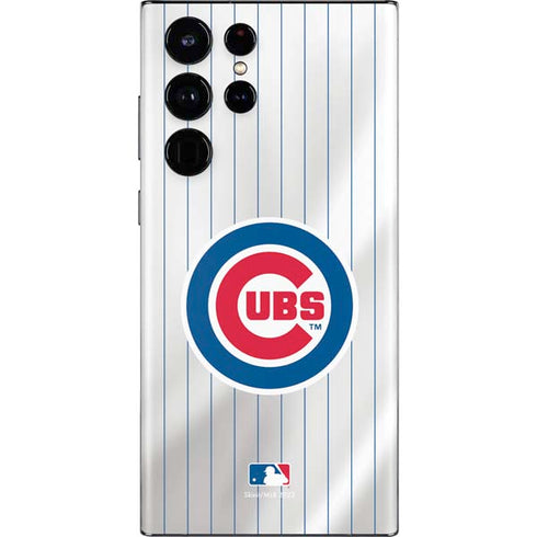 MLB Chicago Cubs Home Jersey Galaxy S22 Ultra Skin