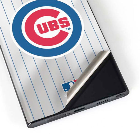 MLB Chicago Cubs Home Jersey Galaxy S22 Ultra Skin