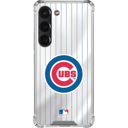 MLB Chicago Cubs Home Jersey Galaxy S23 Clear Case