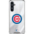 MLB Chicago Cubs Home Jersey Galaxy S23 FE Clear Case