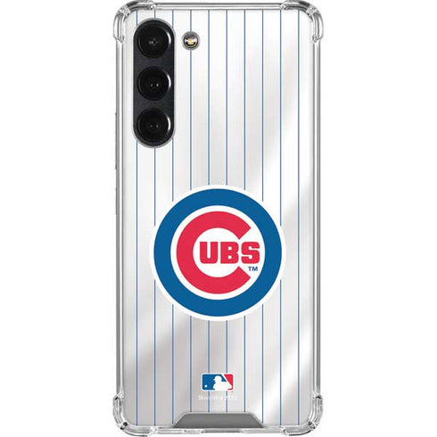 MLB Chicago Cubs Home Jersey Galaxy S23 Plus Clear Case