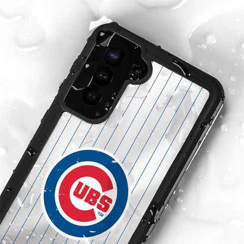 MLB Chicago Cubs Home Jersey Galaxy S23 Plus Waterproof Case