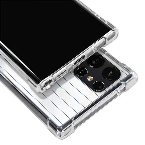 MLB Chicago Cubs Home Jersey Galaxy S24 Ultra Clear Case