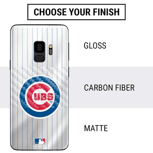 MLB Chicago Cubs Home Jersey Galaxy S9 Skin