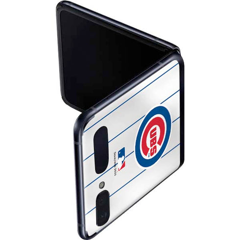 MLB Chicago Cubs Home Jersey Galaxy Z Flip Skin