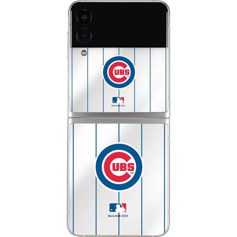 MLB Chicago Cubs Home Jersey Galaxy Z Flip3 5G Skin