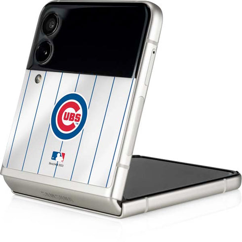 MLB Chicago Cubs Home Jersey Galaxy Z Flip3 5G Skin