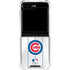 MLB Chicago Cubs Home Jersey Galaxy Z Flip5 5G Clear Case