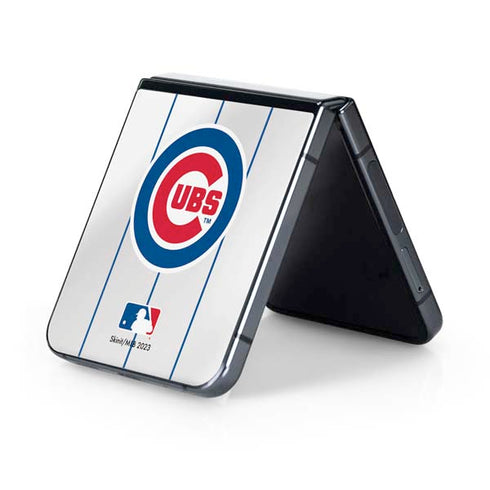MLB Chicago Cubs Home Jersey Galaxy Z Flip5 5G Skin