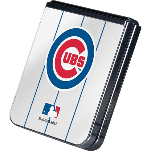 MLB Chicago Cubs Home Jersey Galaxy Z Flip5 5G Skin