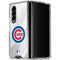 MLB Chicago Cubs Home Jersey Galaxy Z Fold4 5G Clear Case