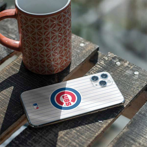 MLB Chicago Cubs Home Jersey iPhone 11 Pro Skin