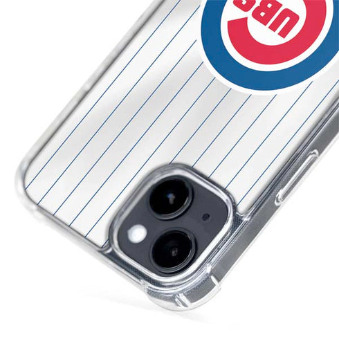 MLB Chicago Cubs Home Jersey iPhone 15 Plus MagSafe Case