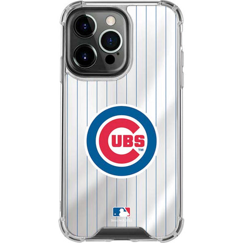 MLB Chicago Cubs Home Jersey iPhone 14 Pro Clear Case