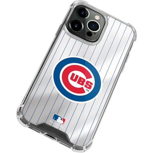 MLB Chicago Cubs Home Jersey iPhone 15 Pro Clear Case