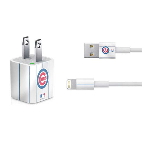 MLB Chicago Cubs Home Jersey iPhone Charger (5W USB) Skin