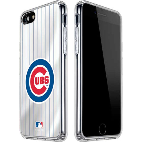 MLB Chicago Cubs Home Jersey iPhone SE (2nd & 3rd Gen) Clear Case