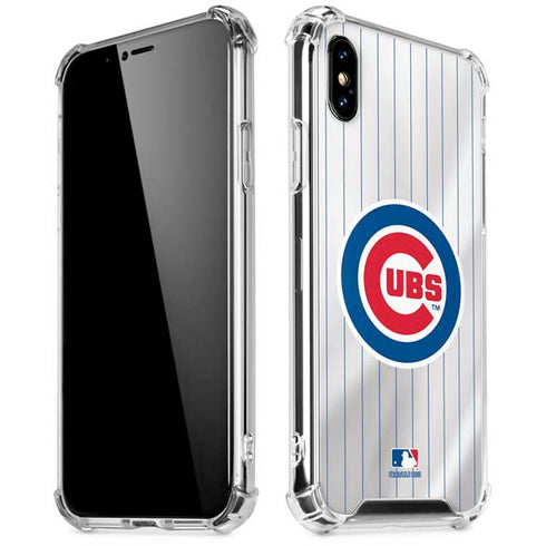 MLB Chicago Cubs Home Jersey iPhone XS Max Clear Case
