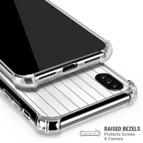 MLB Chicago Cubs Home Jersey iPhone XS Max Clear Case