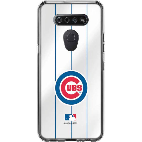 MLB Chicago Cubs Home Jersey LG K51/Q51 Clear Case