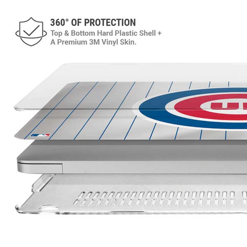 MLB Chicago Cubs Home Jersey MacBook Air 15in (2023-2025) Case plus Skin