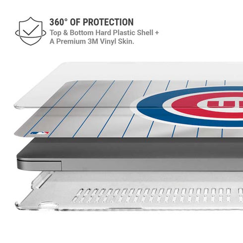 MLB Chicago Cubs Home Jersey MacBook Pro 16in (2021-25) Case plus Skin