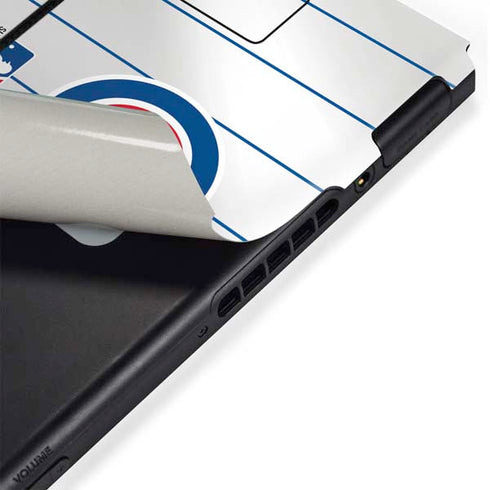 MLB Chicago Cubs Home Jersey Nintendo Switch Bundle Skin