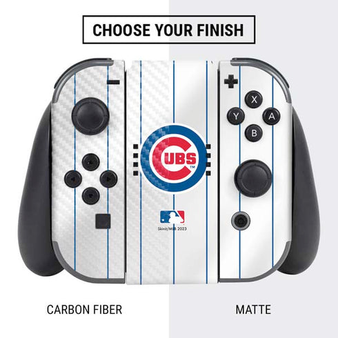 MLB Chicago Cubs Home Jersey Nintendo Switch Bundle Skin