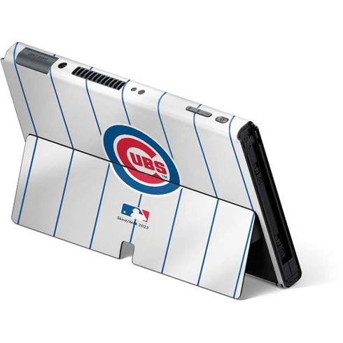 MLB Chicago Cubs Home Jersey Nintendo Switch OLED (2021) Skin