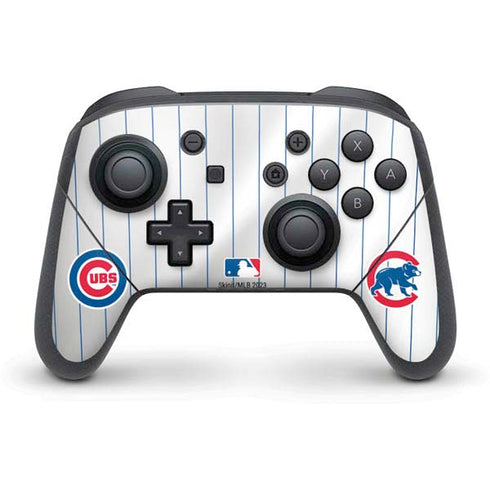 MLB Chicago Cubs Home Jersey Nintendo Switch Pro Controller Skin