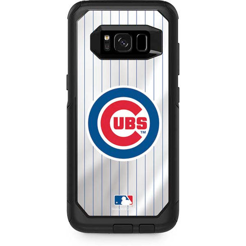 MLB Chicago Cubs Home Jersey Otterbox Commuter Galaxy Skin