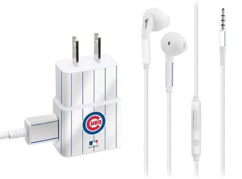 MLB Chicago Cubs Home Jersey Phone Charger Skin