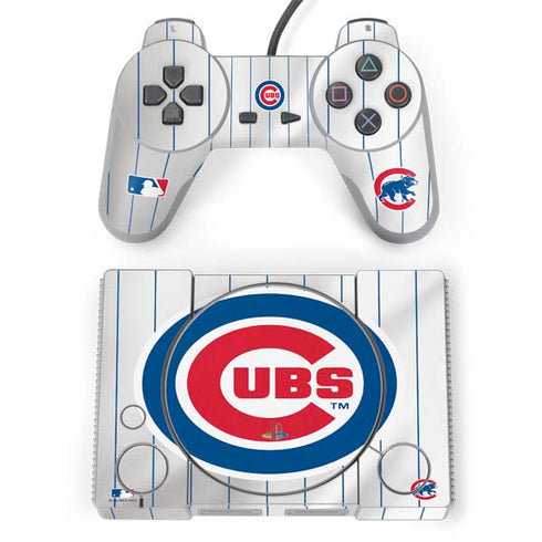 MLB Chicago Cubs Home Jersey PlayStation Classic Bundle Skin