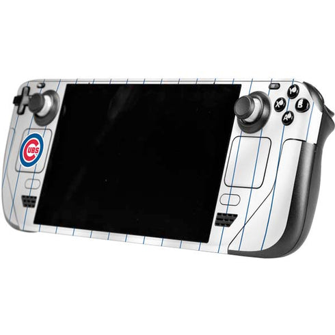 MLB Chicago Cubs Home Jersey Steam Deck Handheld Gaming Computer Skin