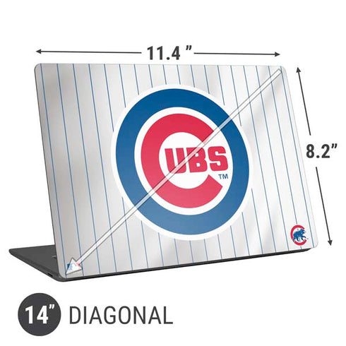 MLB Chicago Cubs Home Jersey Universal Laptop 14in (11.4 x 8.2in) Skin