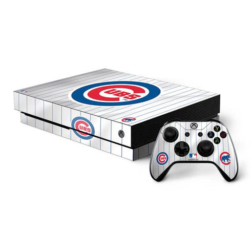 MLB Chicago Cubs Home Jersey Xbox One X Bundle Skin