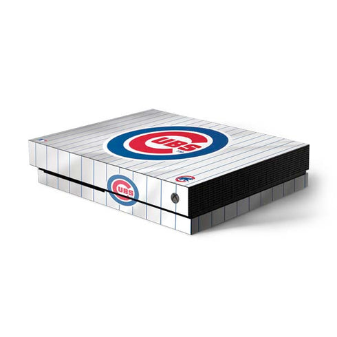 MLB Chicago Cubs Home Jersey Xbox One X Console Skin