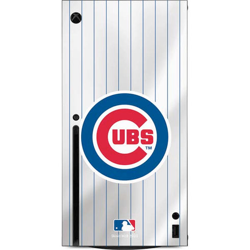 MLB Chicago Cubs Home Jersey Xbox Series X Console Skin