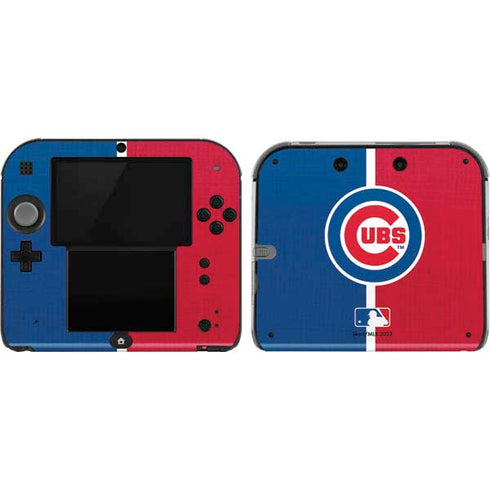 MLB Chicago Cubs Split Nintendo 2DS Skin