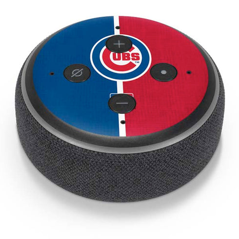 MLB Chicago Cubs Split Amazon Echo Dot Skin