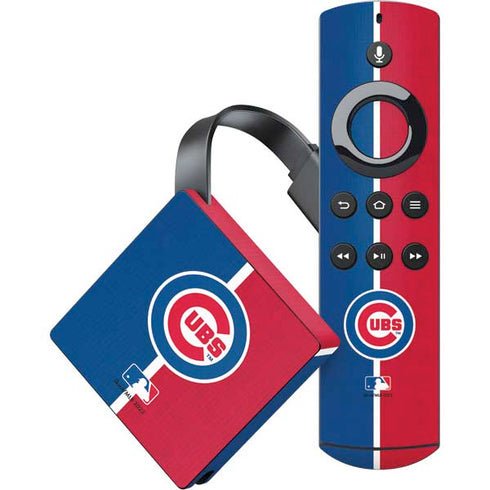 MLB Chicago Cubs Split Amazon Fire TV Skin