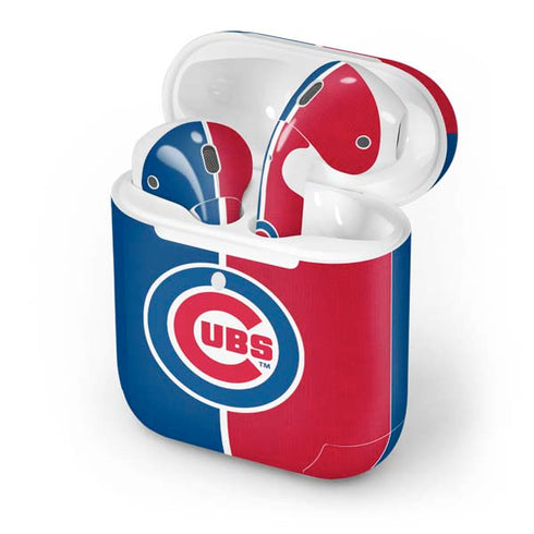 MLB Chicago Cubs Split Apple AirPods 2 Skin