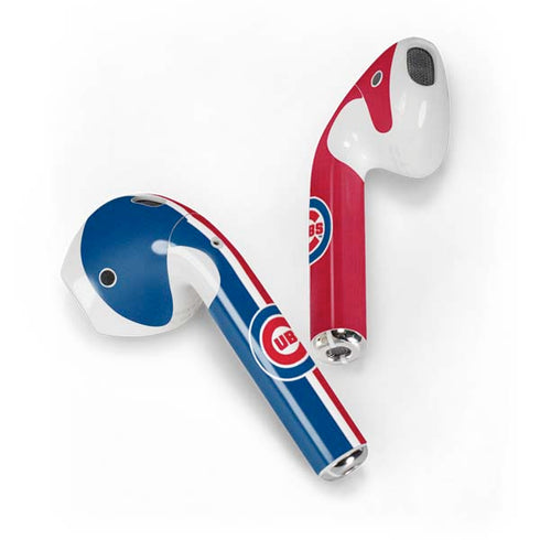 MLB Chicago Cubs Split Apple AirPods Skin