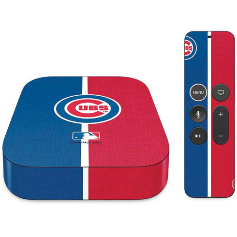 MLB Chicago Cubs Split Apple TV Skin