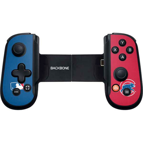 MLB Chicago Cubs Split Backbone One for iPhone Game Controller Skin