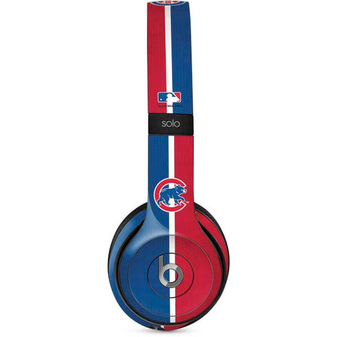 MLB Chicago Cubs Split Beats Solo 2 Wired Skin