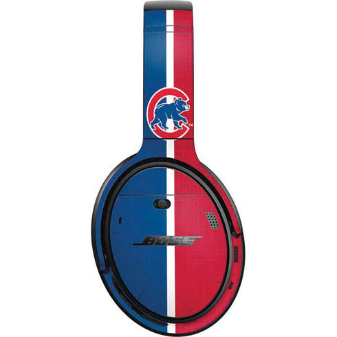 MLB Chicago Cubs Split Bose QuietComfort 35 II Headphones Skin