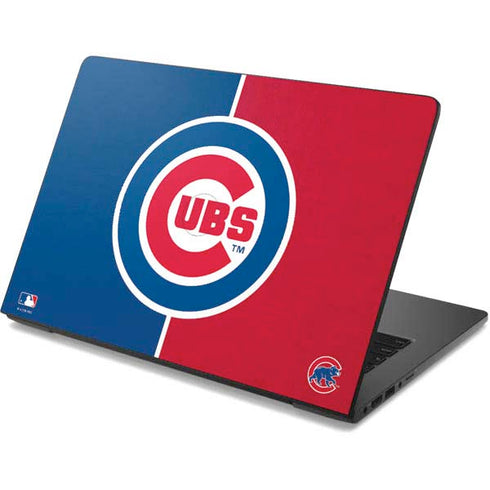 MLB Chicago Cubs Split Dell Chromebook Skin